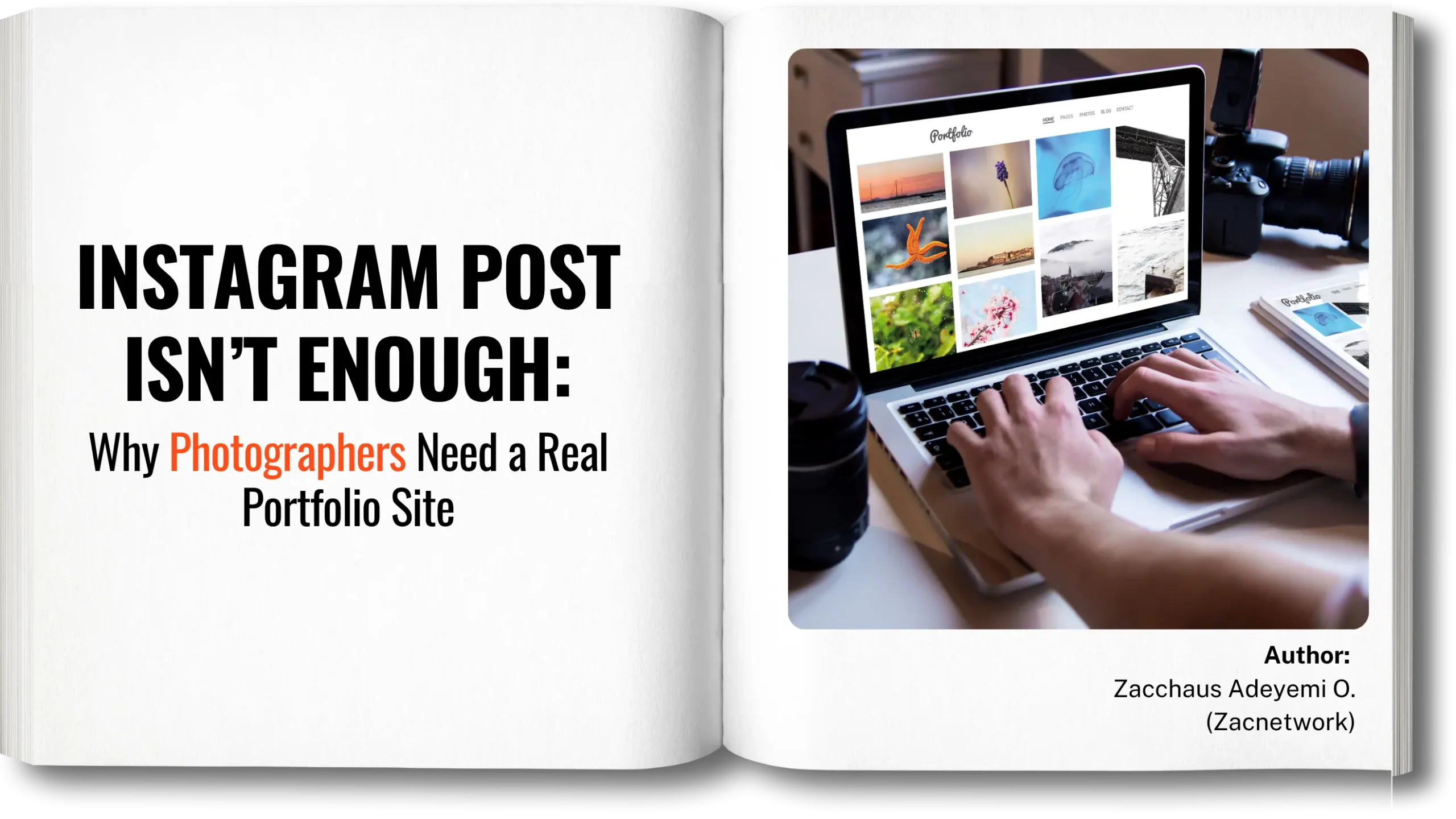 Posting on Instagram Isn’t Enough Why Photographers Need a Real Portfolio Site
